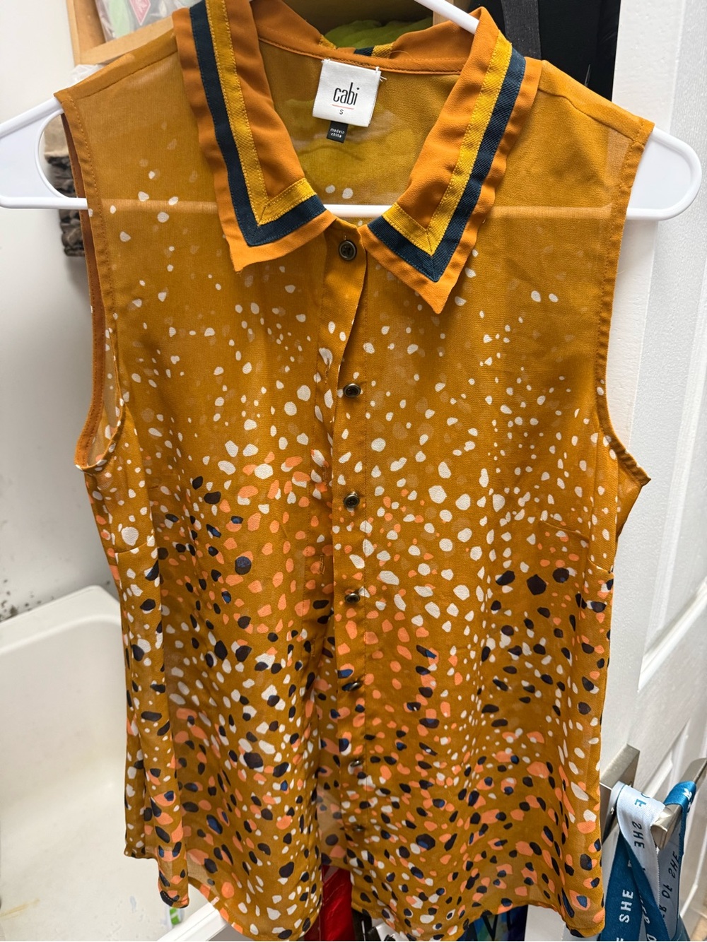 cabi Sleeveless Blouse & sweater bundle